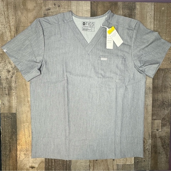 NWT Figs Men’s Leon 2 Pocket Top size Large - Picture 9 of 9